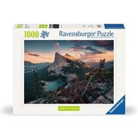 RAVENSBURGER 12000033 Puzzle 1000 Teile Abends in den Rocky Mountains von Ravensburger