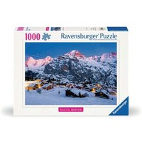 RAVENSBURGER 12000254 Puzzle 1000 Teile Berner Oberland, Mürren von Ravensburger