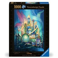 RAVENSBURGER 12000265 Puzzle 1000 Teile Disney Castles: Arielle von Ravensburger