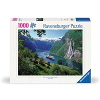 RAVENSBURGER 12000475 Puzzle 1000 Teile Norwegischer Fjord von Ravensburger