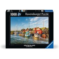 RAVENSBURGER 12000584 Puzzle 1000 Teile Romantische Hafenwelt von Ahrenshoop von Ravensburger