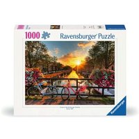 RAVENSBURGER 12000662 Puzzle 1000 Teile Fahrräder in Amsterdam von Ravensburger