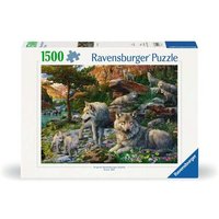 RAVENSBURGER 12000719 Puzzle 1500 Teile Wolfsrudel im Frühlingserwachen RAVENSBURGER 12000719 Puzzle 1500 Teile Wolfsrudel im Frühlingserwachen von Ravensburger