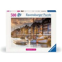 RAVENSBURGER 12000846 Puzzle 500 Teile Sonnenuntergang in Kopenhagen RAVENSBURGER 12000846 Puzzle 500 Teile Sonnenuntergang in Kopenhagen von Ravensburger
