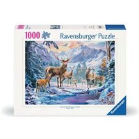 RAVENSBURGER 12000888 Puzzle 1000 Teile Rehe und Hirsche im Winter RAVENSBURGER 12000888 Puzzle 1000 Teile Rehe und Hirsche im Winter von Ravensburger