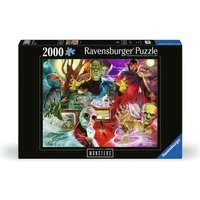 RAVENSBURGER 12001341 Puzzle für Erwachsene 2000 Teile Universal Monsters von Ravensburger