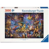 RAVENSBURGER 12001418 Puzzle 3000 Teile Dragon's Library von Ravensburger