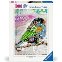 RAVENSBURGER 12001438 Puzzle 1000 Teile Swirly Bird von Ravensburger