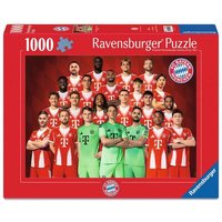 RAVENSBURGER 12001506 Puzzle für Erwachsene 1000 Teile FC Bayern München Saison 2025/2026 von Ravensburger