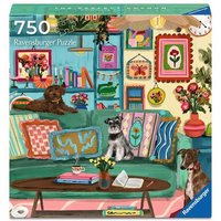 RAVENSBURGER 12001543 Puzzle für Erwachsene 750 Teile Happy place, Cosy place von Ravensburger