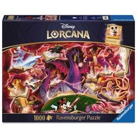 RAVENSBURGER 12001624 Puzzle 1000 Teile Disney Lorcana - Glimmers of the Realm: Ruby von Ravensburger