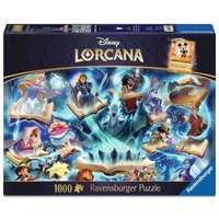 RAVENSBURGER 12001625 Puzzle 1000 Teile Disney Lorcana - Glimmers of the Realm: Sapphire von Ravensburger