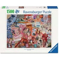 RAVENSBURGER 12001703 Erwachsenenpuzzle 1500 Teile - Reise nach Tokio von Ravensburger