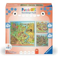 RAVENSBURGER 12004005 Kinderpuzzle 100, 121, 144 Teile - Geschichte - Steinzeit, Altes Rom, Mittelalter von Ravensburger