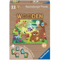 RAVENSBURGER 12004080 Kinderpuzzle 22 Teile Fröhliche Waldfreunde von Ravensburger