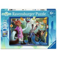 RAVENSBURGER 12004138 Kinderpuzzle 100 XXL Teile Zurück in Zoomania RAVENSBURGER 12004138 Kinderpuzzle 100 XXL Teile Zurück in Zoomania von Ravensburger