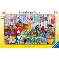 RAVENSBURGER 12004250 Kinderpuzzle 15 Teile - Kostümparty von Ravensburger