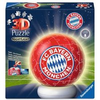 RAVENSBURGER 12008056 3D Puzzle-Ball Nachtlicht FC Bayern München von Ravensburger