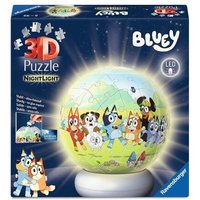 RAVENSBURGER 12008060 3D Puzzle-Ball Nachtlicht Bluey von Ravensburger