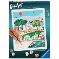 RAVENSBURGER 12023204 CreArt, Malen nach Zahlen Adults Trend - Griechische Insel RAVENSBURGER 12023204 CreArt, Malen nach Zahlen Adults Trend - Griechische Insel von Ravensburger