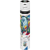 RAVENSBURGER 12023205 CreArt Malen nach Zahlen Art Collection - Blaues Pferd (Franz Marc) von Ravensburger