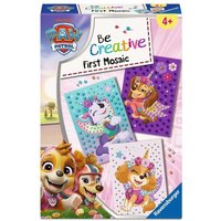 RAVENSBURGER 12028012 BeCreative Midi - Mein erstes Mosaik Paw Patrol von Ravensburger