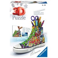 RAVENSBURGER 12535 3D-Puzzle Sneaker - Graffiti Style RAVENSBURGER 12535 3D-Puzzle Sneaker - Graffiti Style von Ravensburger