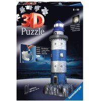 RAVENSBURGER 12577 3D-Puzzle Leuchtturm bei Nacht RAVENSBURGER 12577 3D-Puzzle Leuchtturm bei Nacht von Ravensburger
