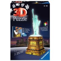 RAVENSBURGER 12596 3D-Puzzle Freiheitsstatue bei Nacht RAVENSBURGER 12596 3D-Puzzle Freiheitsstatue bei Nacht von Ravensburger