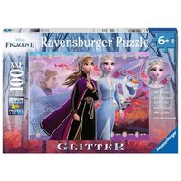 RAVENSBURGER 12868 DFZ Kinderpuzzle - Frozen, Starke Schwestern 100 Teile XXL von Ravensburger