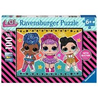 RAVENSBURGER 12881Kinderpuzzle - L.O.L. Surprise!, Stars und Sternchen 100 Teile XXL von Ravensburger