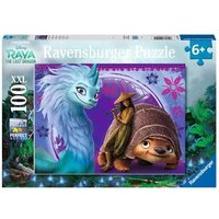 RAVENSBURGER 12920 Kinderpuzzle Die fantastische Welt von Raya 100 Teile von Ravensburger