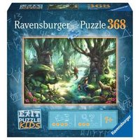 RAVENSBURGER 12955 EXIT Puzzle Kids Der magische Wald - 368 Teile von Ravensburger