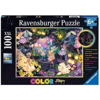 RAVENSBURGER 13293 Kinderpuzzle Leuchtende Waldfeen 100 Teile Leuchtet im Dunkeln von Ravensburger