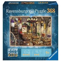 RAVENSBURGER 13302 EXIT Puzzle Kids - In der Zauberschule - 368 Teile von Ravensburger