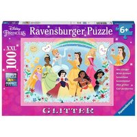 RAVENSBURGER 13326 Kinderpuzzle Stark, schön und unglaublich mutig 100 Teile XXL Disney Prinzessinnen von Ravensburger