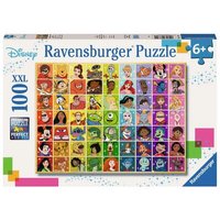 RAVENSBURGER 13332 Kinderpuzzle 100 XXL Disneys bunte Farbenwelt von Ravensburger