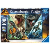 RAVENSBURGER 13341 Kinderpuzzle 100 XXL Teile Jurassic World Dinosaurierarten RAVENSBURGER 13341 Kinderpuzzle 100 XXL Teile Jurassic World Dinosaurierarten von Ravensburger