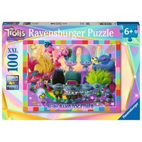 RAVENSBURGER 13390 Kinderpuzzle 100 XXL Teile Trolls 3 von Ravensburger