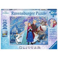 RAVENSBURGER 13610 Kinderpuzzle Frozen - Glitzernder Schnee von Ravensburger