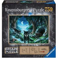 RAVENSBURGER 16434 Escape-Puzzle 759 Teile - Curse of the Wolves von Ravensburger