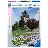 RAVENSBURGER 17327 Erwachsenenpuzzle 1000 Teile Uhrturm in Graz von Ravensburger