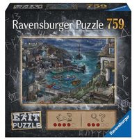 RAVENSBURGER 17365 EXIT Puzzle 759 Teile - Das Fischerdorf von Ravensburger