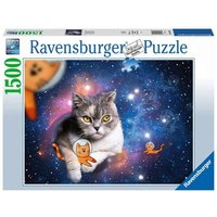RAVENSBURGER 17439 Erwachsenenpuzzle 1500 Teile Katzen fliegen im Weltall RAVENSBURGER 17439 Erwachsenenpuzzle 1500 Teile Katzen fliegen im Weltall von Ravensburger