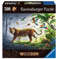 RAVENSBURGER 17514 WOODEN Erwachsenenpuzzle Holzpuzzle 500 Teile Tiger im Dschungel RAVENSBURGER 17514 WOODEN Erwachsenenpuzzle Holzpuzzle 500 Teile Tiger im Dschungel von Ravensburger