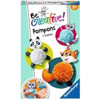 RAVENSBURGER 18429 BC BeCreative Pompon-Tiere DIY von Ravensburger