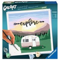 RAVENSBURGER 20271 CreArt Malen nach Zahlen Explore von Ravensburger