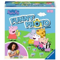 RAVENSBURGER 20982 Kinderspiel Peppa Pig Funny Foto Game von Ravensburger