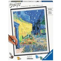 RAVENSBURGER 23519 Malen nach Zahlen ART Collection: Café Terrace (Van Gogh) von Ravensburger