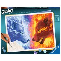 RAVENSBURGER 23549 CreArt Malen nach Zahlen Fire & Ice RAVENSBURGER 23549 CreArt Malen nach Zahlen Fire & Ice von Ravensburger